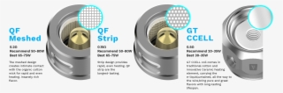 All Gt Coils Adapted - Vaporesso Qf Coils #10072824