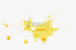 Free Png Yellow Paint Splash Png Png Image With Transparent - Orb-weaver Spider #10073114