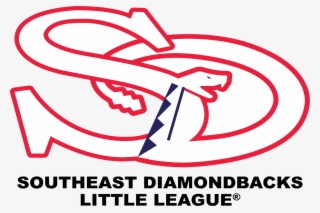 Southeast Diamondbacks Little League - Line Art #10074335