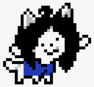 Temmie - Undertale - Undertale Pixel Art Temmie #10074899