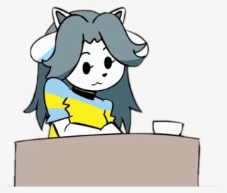 Temmie Sticker - Cartoon #10074974