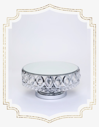 12" Cameo Cake Stand - Bangle #10075913