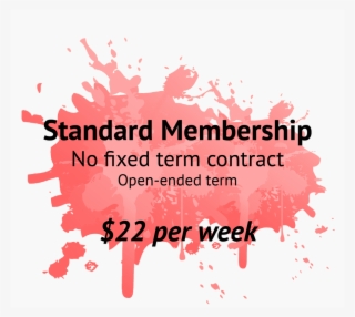 Weekly Memberships Are Billed By Direct Debit Each - Graphic Design #10076112