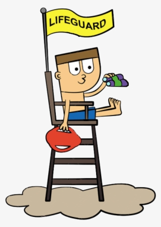 727 In Lifeguard - Cartoon #10077324