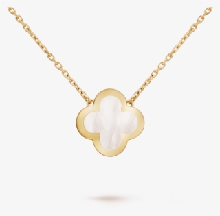 Pure Alhambra Pendant, - Van Cleef Necklace Green #10078124