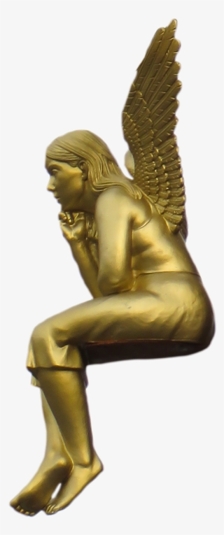 Christmas Angel Christmas Angel Png Image - Bronze Sculpture #10078206
