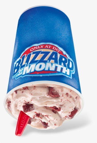 Red Velvet Cake Blizzard® Treat - Dq Blizzard #10079667