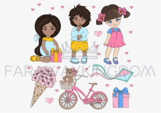 Dream Holiday Valentine's Day Illustration - Cartoon #10081209