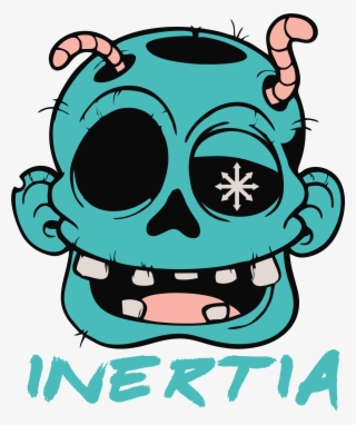 Zombie And Plants Face Cartoon #10081938