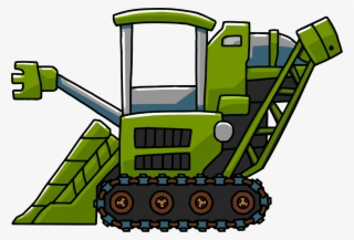 Bulldozer Clipart Green - Vehicle Scribblenauts Remix #10083051