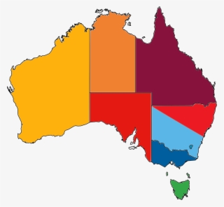 Australia Map Orange Clip Art At Clipartimage - Clipart Australia Map ...