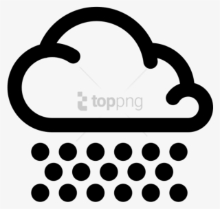 Free Png Snow Svg Weather - Vector Weather Icons Transparent #10084035