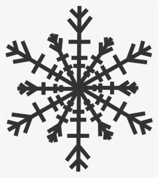 Snow,flake,grey,free Vector Graphics,free Pictures, - Black And White Snowflakes Drawing #10084088