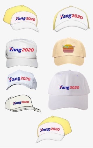 Yang Hat Template - Yang 2020 Hat Template #10084998