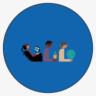 Blank Round Button Template Featuring Three Diverse - Libraries Are For Everyone Arabic #10086437