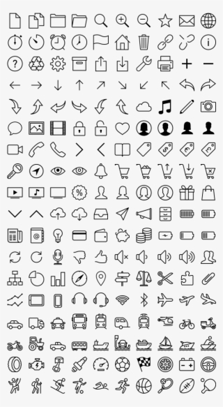 Ios7 Icon Set - Ios Icons Vector #10086646