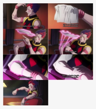 The First Is A Detailed Look At Hisoka's Stumps, The - Cartoon #10089651