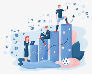 Illustrations For The On-boarding And Web Homepage - Illustration #10090300