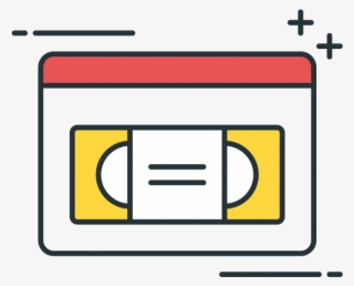 Vhs Tape Icon - Kick American Football #10090445