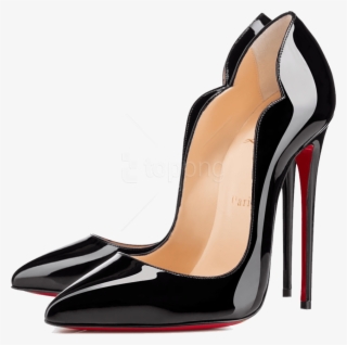 Free Png Black Louboutin Lady's Png - Louboutin Png #10094901