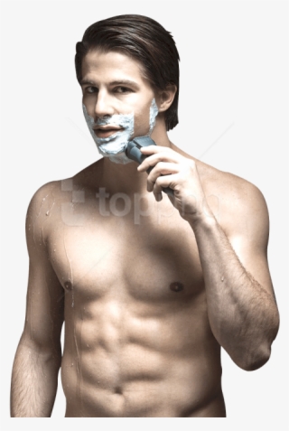 Free Png Man Using Beard Shaver Png Images Transparent - Shaving Beard Png #10098349
