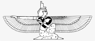 Celebrating Isis, The Great Mother Goddess - Goddess Isis Black And White #10099849