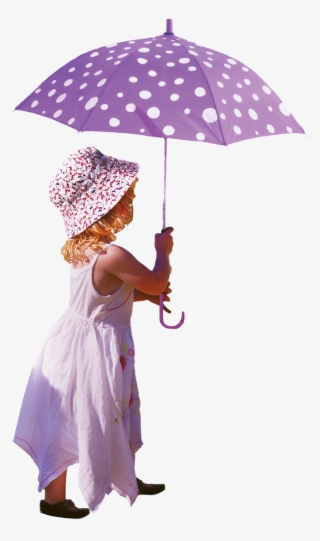 A Girl With An Umbrella - Paar Mit Regenschirm Transparent #10099983