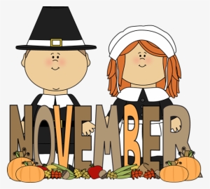 Pilgrim Hat With Black Band Clip Art At Hanslodge - Months Of The Year November #1010172