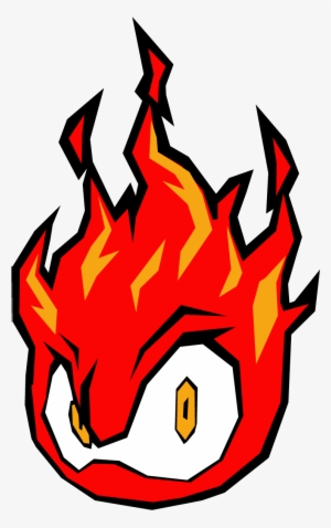 Cartoon Flames Png - Boom Sonic Sonic Battle #1010683