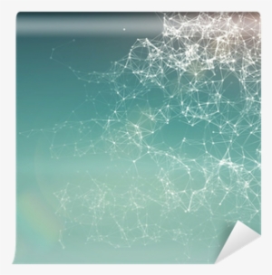 Connecting Dots, Lens Flare Wall Mural • Pixers® • #1011101