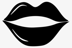 2018 New Years Eve Photo Booth Free Printables - Lips Photo Booth Clipart Black And White #1011147