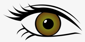 Eye Clipart Transparent Background - Desenho Olho De Gato #1011618