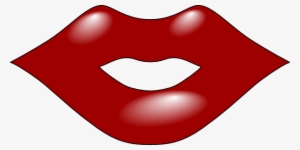 Printable Lips Template Outline - Kiss Lips Coloring Page - Free ...