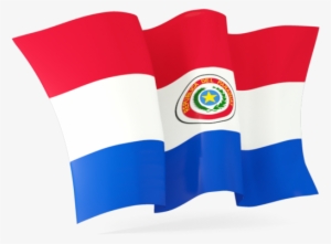Waving Flag Of Paraguay - Croatia Flag Waving Png #1011903