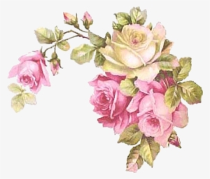 Shabby Chic Flowers Png #1012120