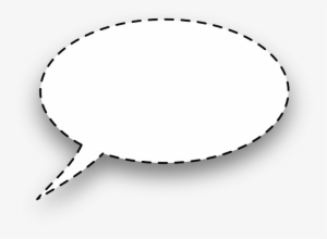 Dialogue Window, Bubble, Rounded, Dashed Line, Tablet - Whisper Speech Bubble #1012608