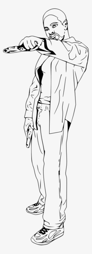This Free Clipart Png Design Of Guy With Gun Clipart #1012910