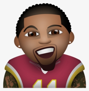 Get Your Facts Straight, Man - Black Man Emoji Png #1013052