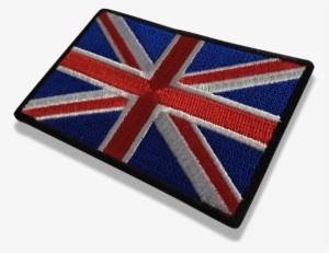 3" Fit In Or Fuck Off With Uk Flag Patch Set - Triangle #1013366