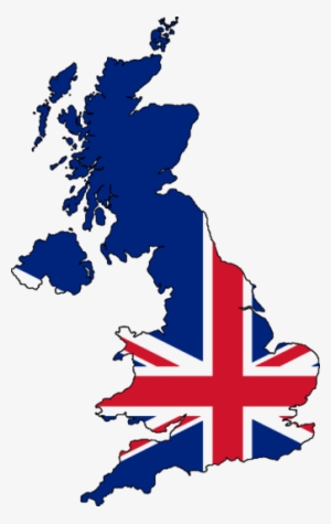England Map Flag Png #1013420