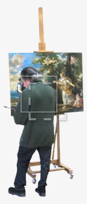 Artist - Artist Painting Cut Out #1014708 Artist - Artist Painting Cut Out #1014708