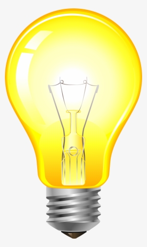 Yellow Light Bulb Png Clip Art - Yellow Light Bulb Png #1014825 Yellow Light Bulb Png Clip Art - Yellow Light Bulb Png #1014825