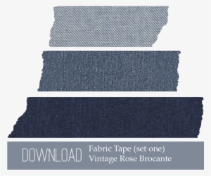 Denim Digital Masking Tape Download From Vintage Rose - Masking #1014942