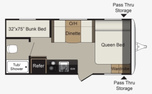 Passport 175bh Express Travel Trailer - Passport Ultra Lite 175bh #1015062