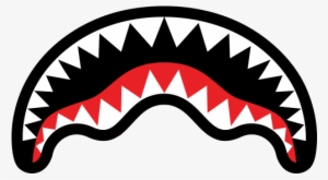 Bape Shark Png - Sprayground White Marble Backpack #1015322