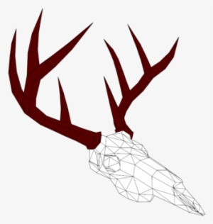 Vitascky Stl Low Poly Deer Skull, - St. Louis #1015489