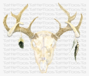 Lgprint - Flowers And Antlers #1015519