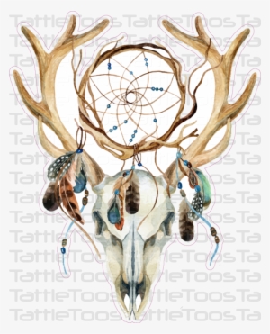 Tf Drcatchbull - Deer Skull Dreamcatcher #1016015