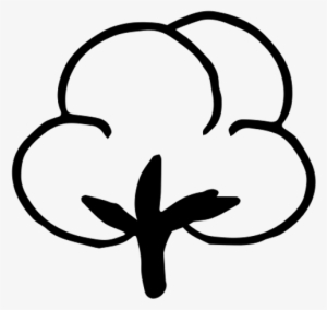 Svg Black And White Library Cotton Clipart Transparent - Realverse #1016317