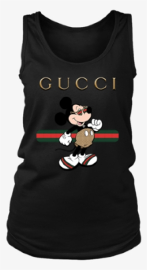 Gucci Stripe Mickey Mouse Stay Stylish Women's Tank - Funny Pirate Teacher For Halloween Costume T-shirt #1016592